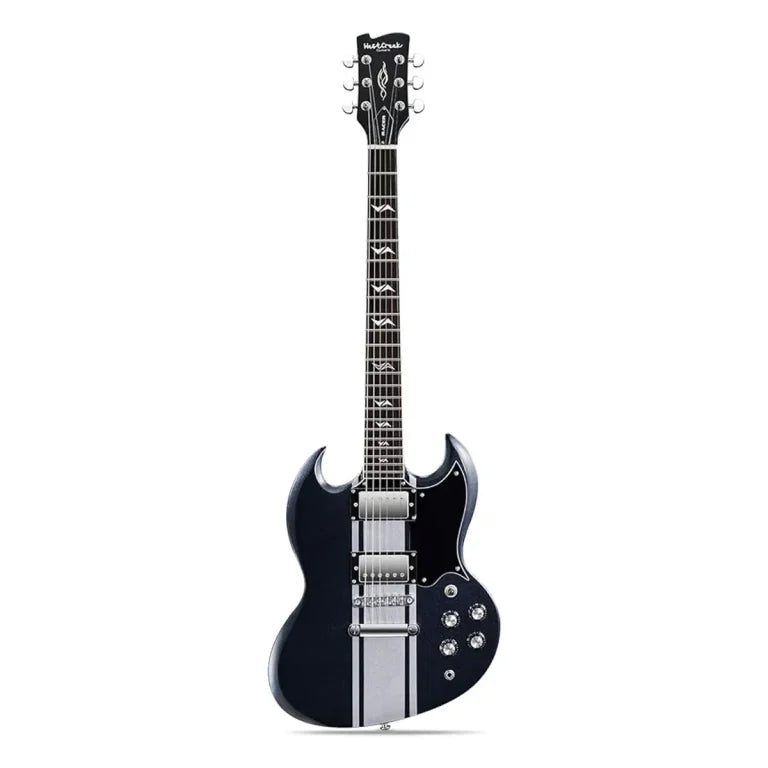 WestCreek Racer Solid Body Electric Guitar - Black